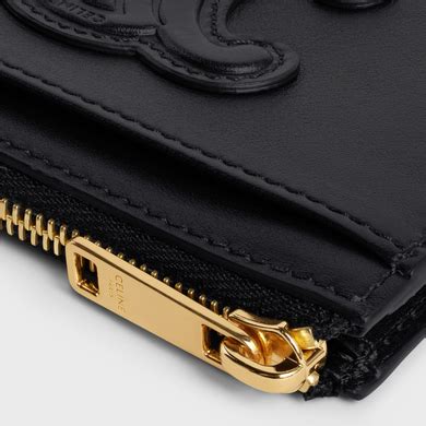 card holder celine|celine zipped card holder.